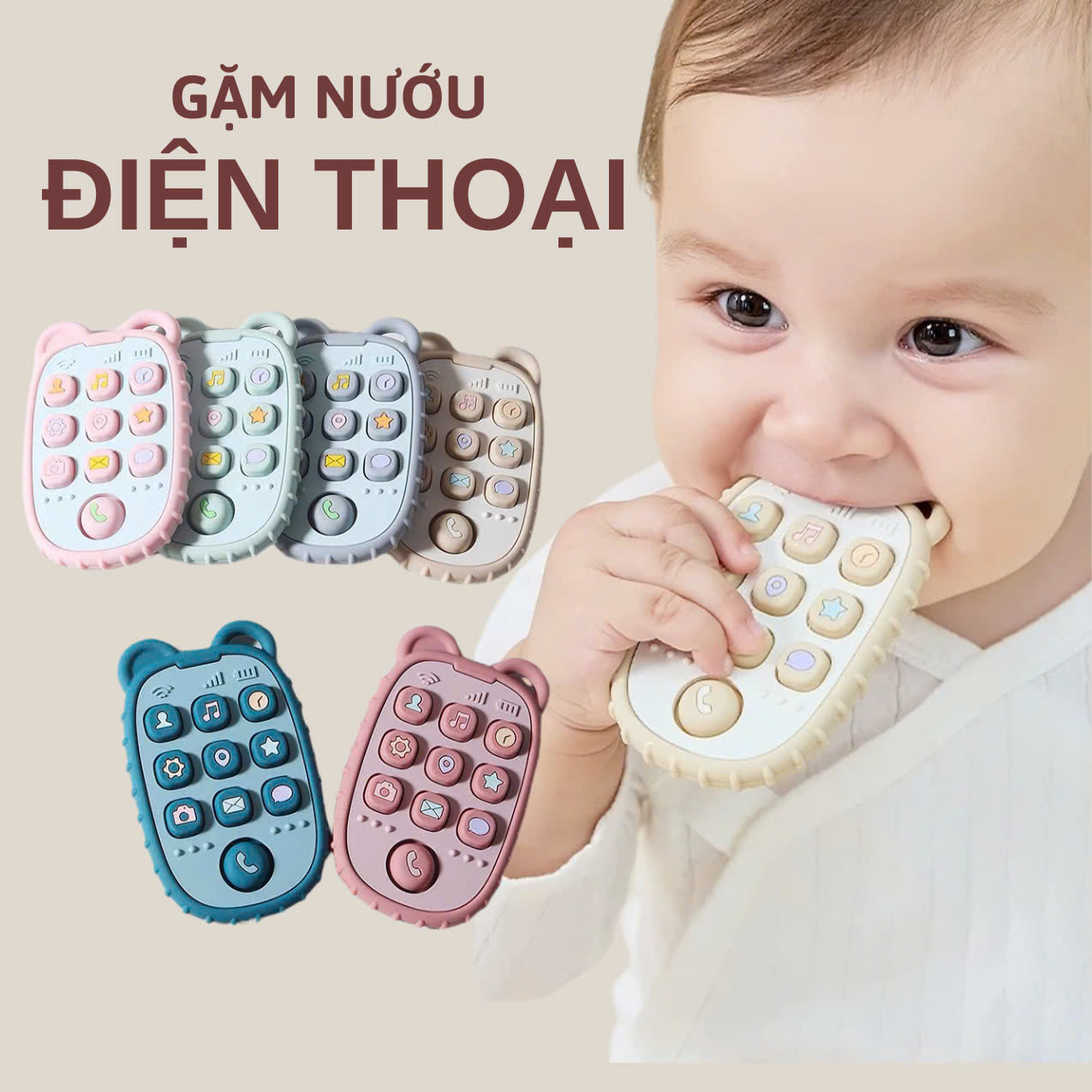 Gặm nướu điện thoại