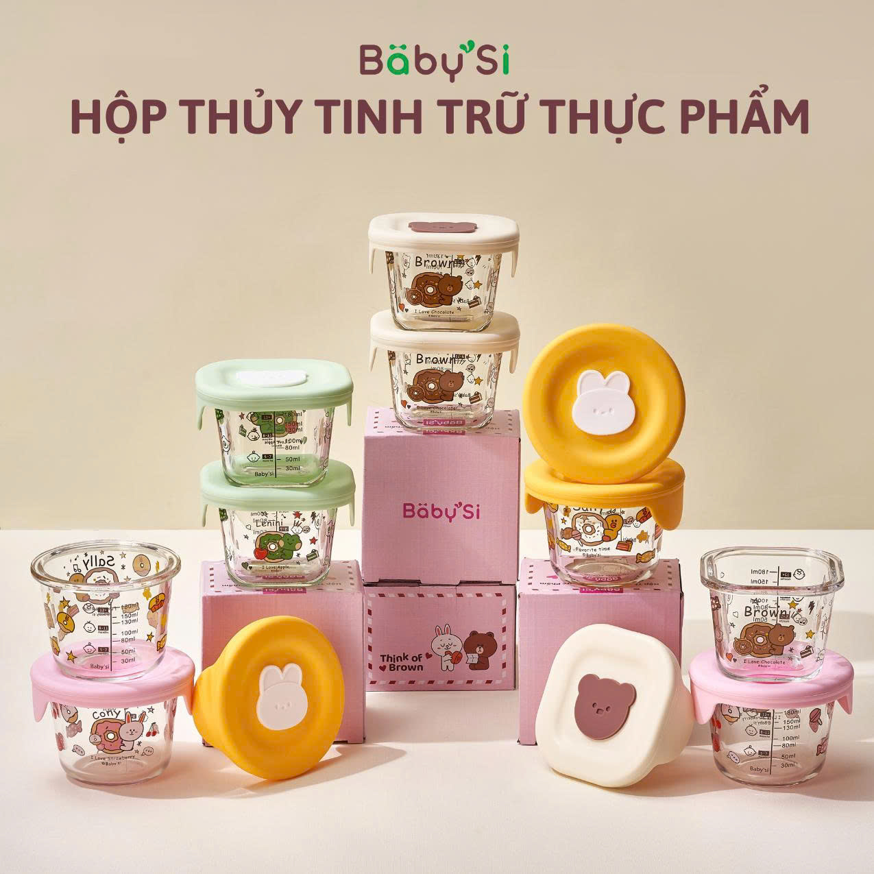 Hũ thủy tinh in hình