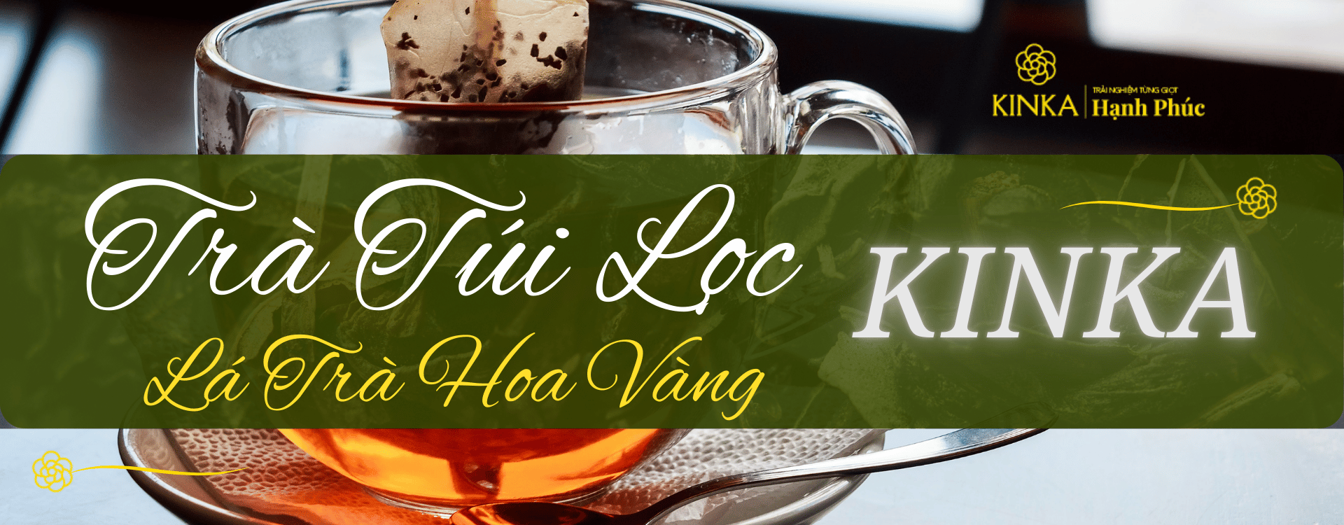 Trà Túi Lọc Lá Trà Hoa Vàng - Trà Vàng và Trà Xanh, hương vị khác biệt đến từ cách xử lý trà đặc biệt