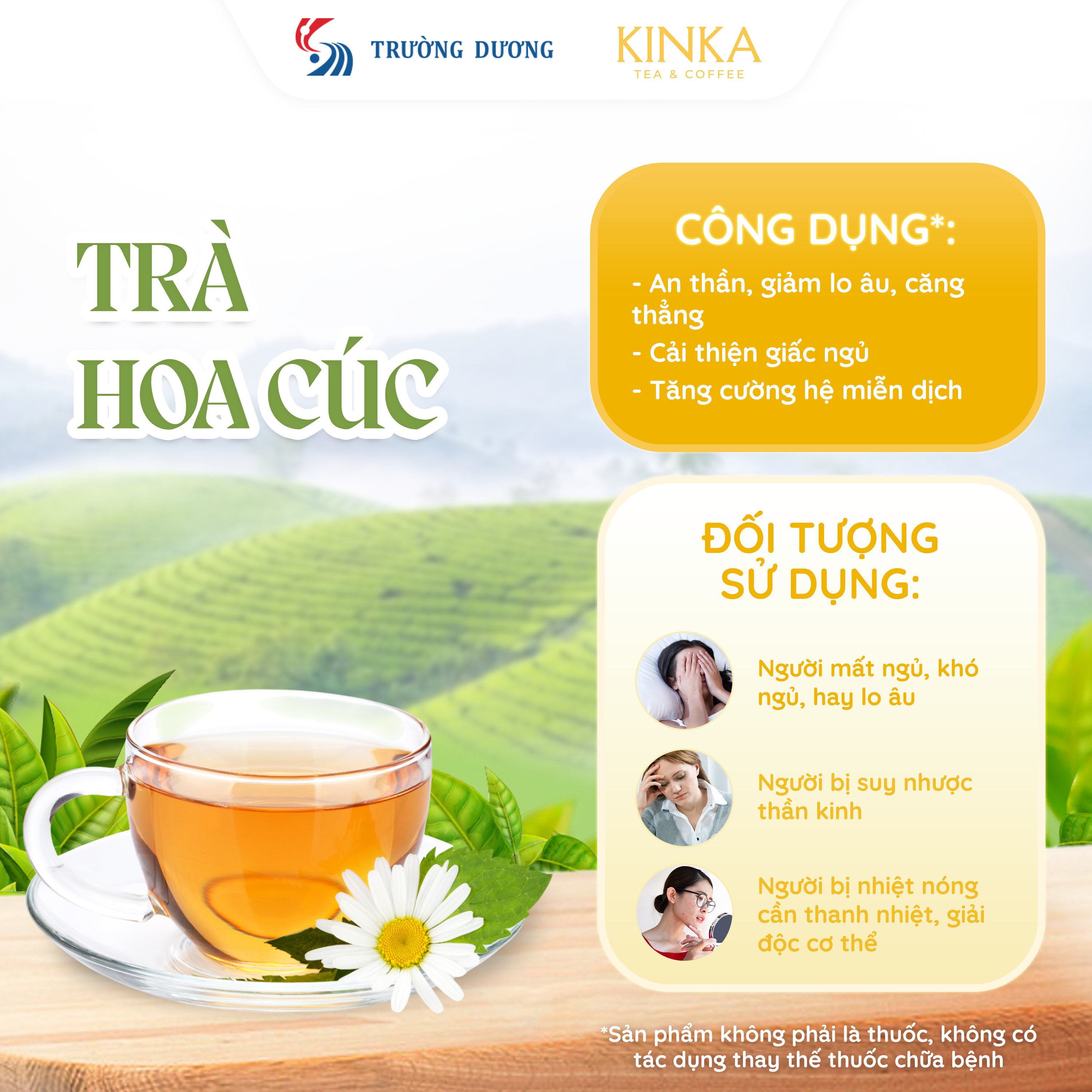 Trà Hoa Cúc 50g (25 gói x 2g)