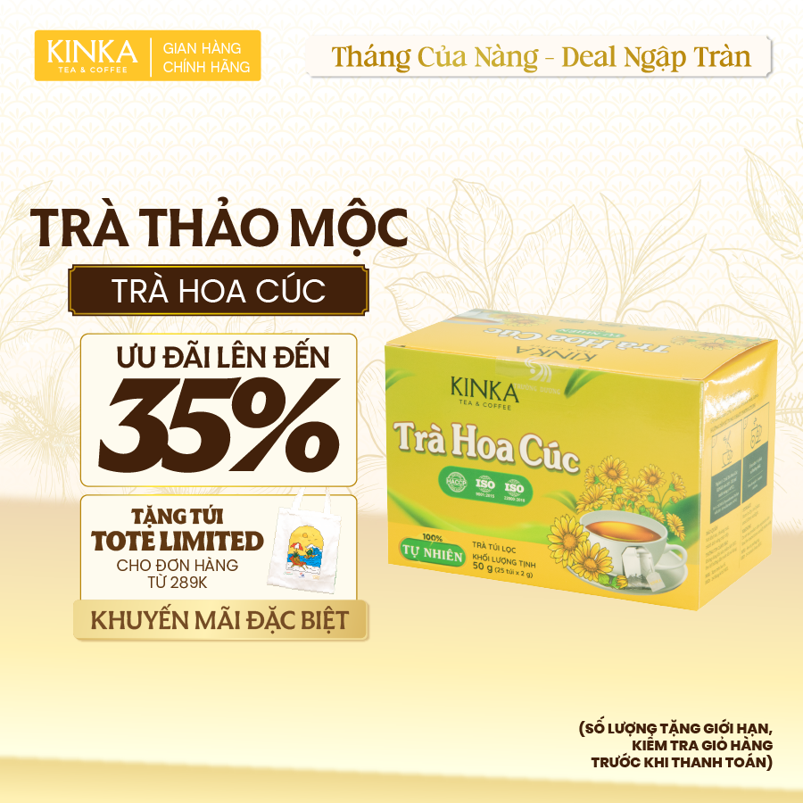 Trà Hoa Cúc 50g (25 gói x 2g)