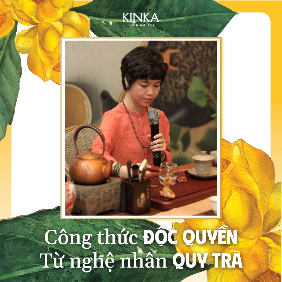 FOUNTAIN OF YOUTH | Trà Hoa Vàng Gia Lai - Lá Xanh & Hoa 40g (20 gói x 2g)