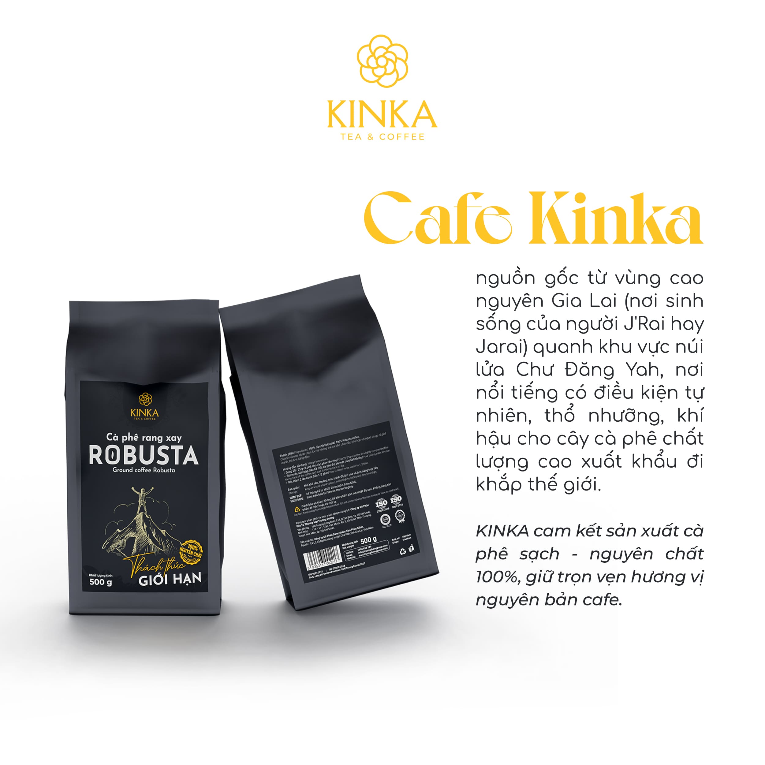 Cà phê Robusta rang xay - THÁCH THỨC GIỚI HẠN