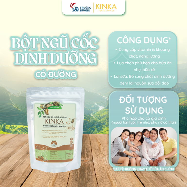 Bột ngũ cốc dinh dưỡng (có đường) 200g
