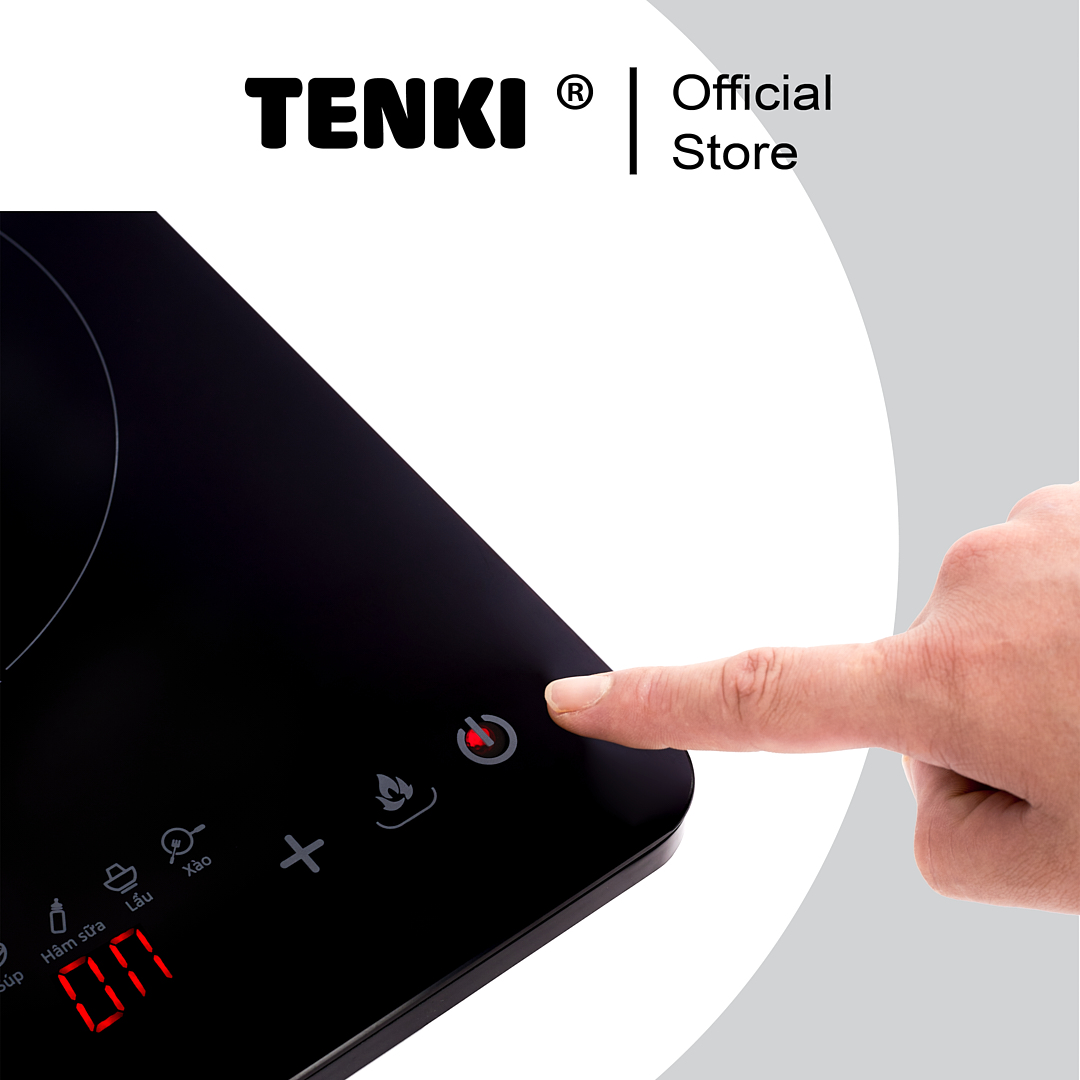 Bếp Điện Từ Cảm Ứng TENKI TI8800 - Hàng Chính Hãng Bảo Hành 12 Tháng