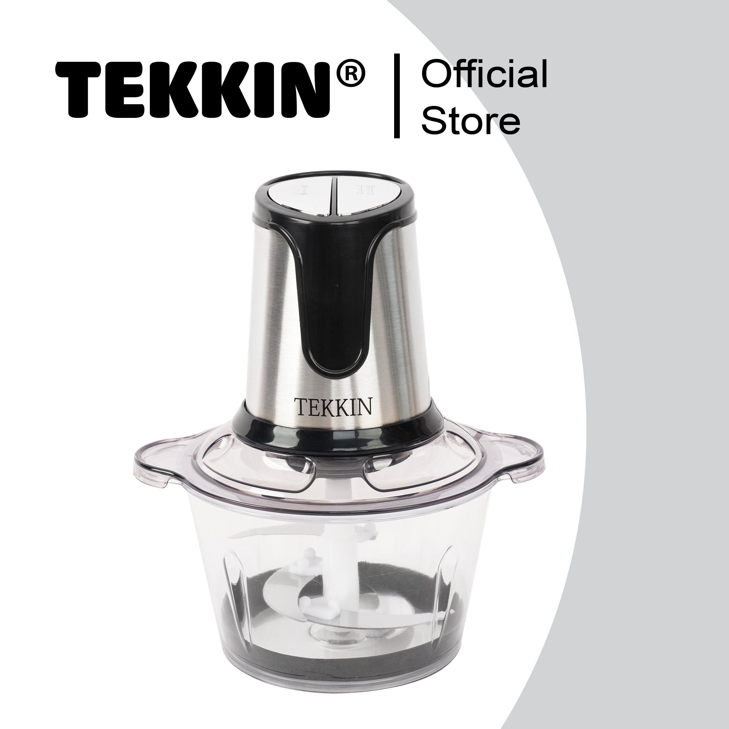 Máy xay thịt thực phẩm đa năng TEKKIN A6 công suất 300W, cối thủy tinh bảo hành 12 tháng