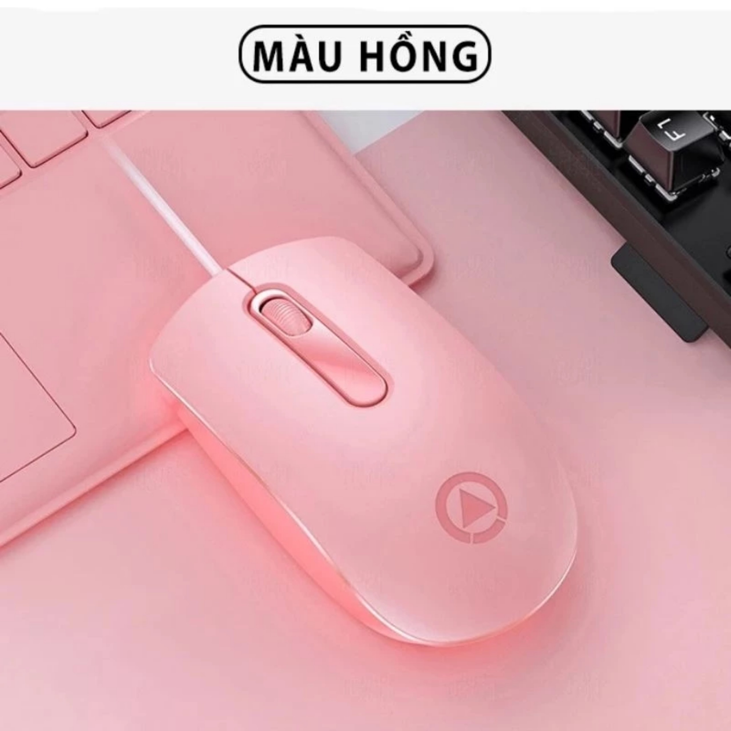Chuột máy tính có dây TEKKIN G9 giá rẻ gaming văn phòng 1200DPI công thái học làm việc và chơi game cho pc laptop