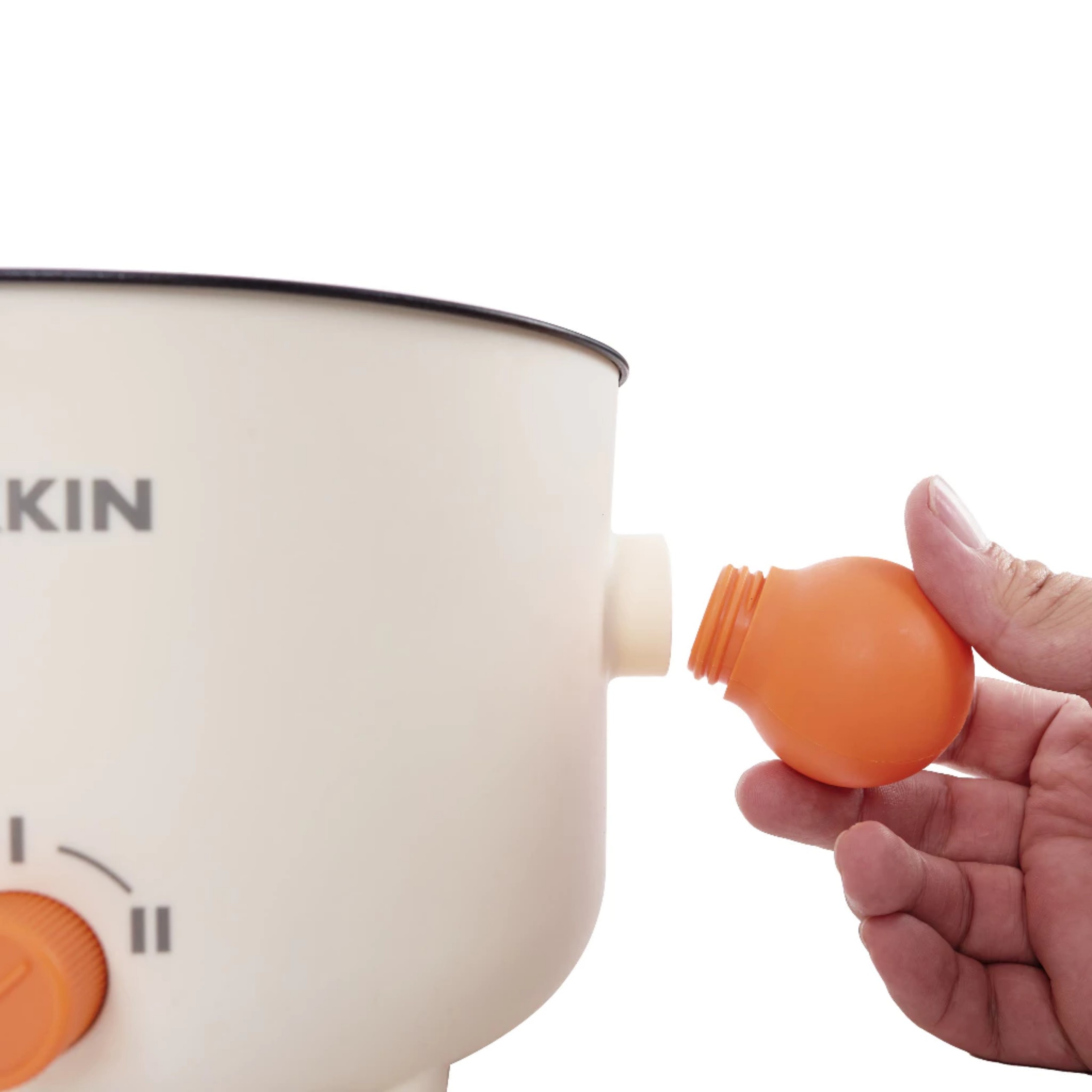 Nồi lẩu điện TEKKIN TI-25A 1.8L chống dính chiên xào lẩu bảo hành 12 tháng