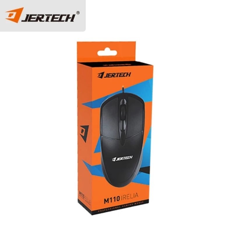 ￼Chuột máy tính có dây văn phòng gaming TEKKIN JERTECH M110 giá rẻ DPI 1600 chơi game cho laptop