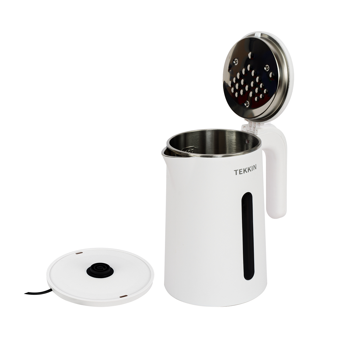 Ấm Siêu Tốc Tự Ngắt INOX 304 Cao Cấp TEKKIN TI-2868 2 Lớp Cách Nhiệt Dung Tích Lớn 2.3L (dung tích sử dụng 1.8L)