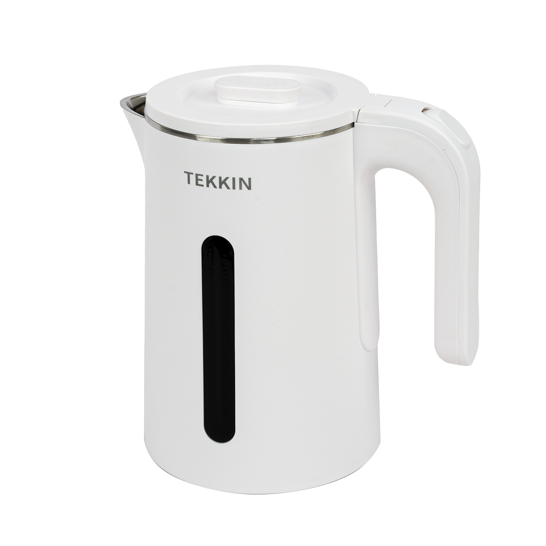 Ấm Siêu Tốc Tự Ngắt INOX 304 Cao Cấp TEKKIN TI-2868 2 Lớp Cách Nhiệt Dung Tích Lớn 2.3L (dung tích sử dụng 1.8L)