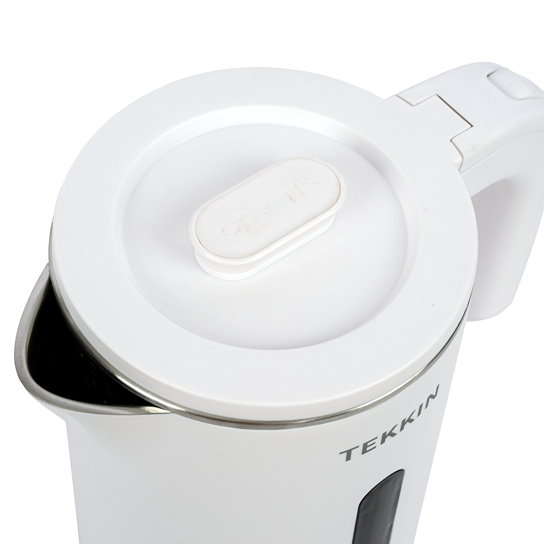Ấm Siêu Tốc Tự Ngắt INOX 304 Cao Cấp TEKKIN TI-2868 2 Lớp Cách Nhiệt Dung Tích Lớn 2.3L (dung tích sử dụng 1.8L)