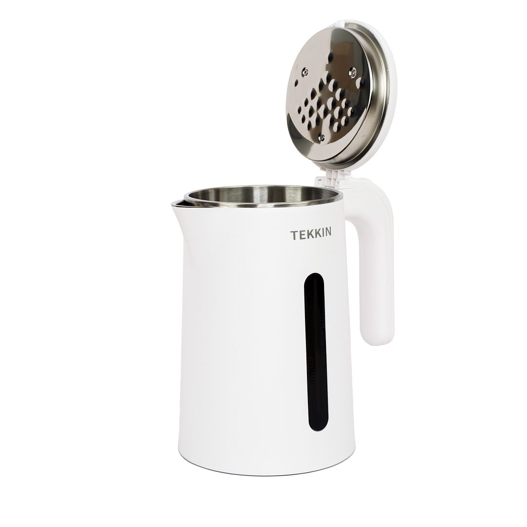 Ấm Siêu Tốc Tự Ngắt INOX 304 Cao Cấp TEKKIN TI-2868 2 Lớp Cách Nhiệt Dung Tích Lớn 2.3L (dung tích sử dụng 1.8L)