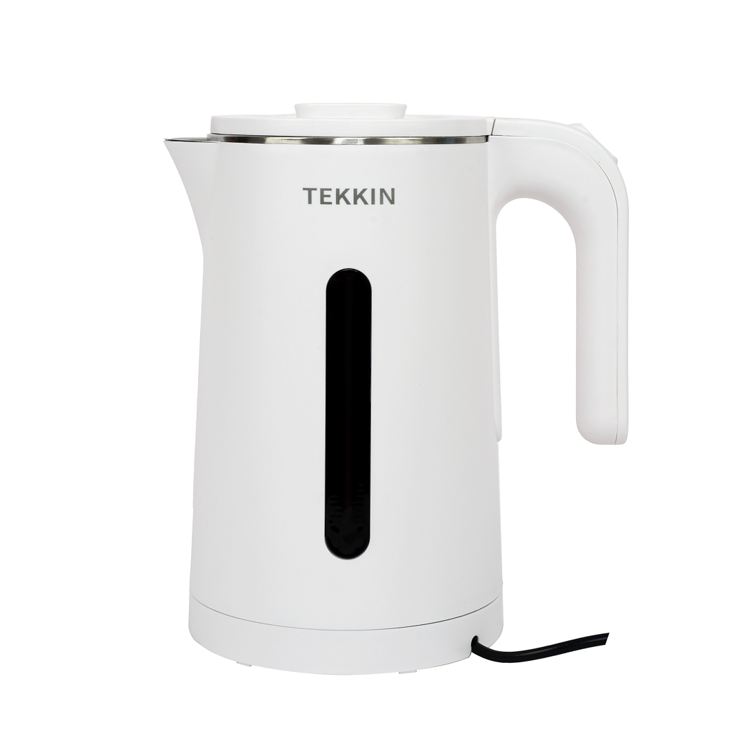 Ấm Siêu Tốc Tự Ngắt INOX 304 Cao Cấp TEKKIN TI-2868 2 Lớp Cách Nhiệt Dung Tích Lớn 2.3L (dung tích sử dụng 1.8L)