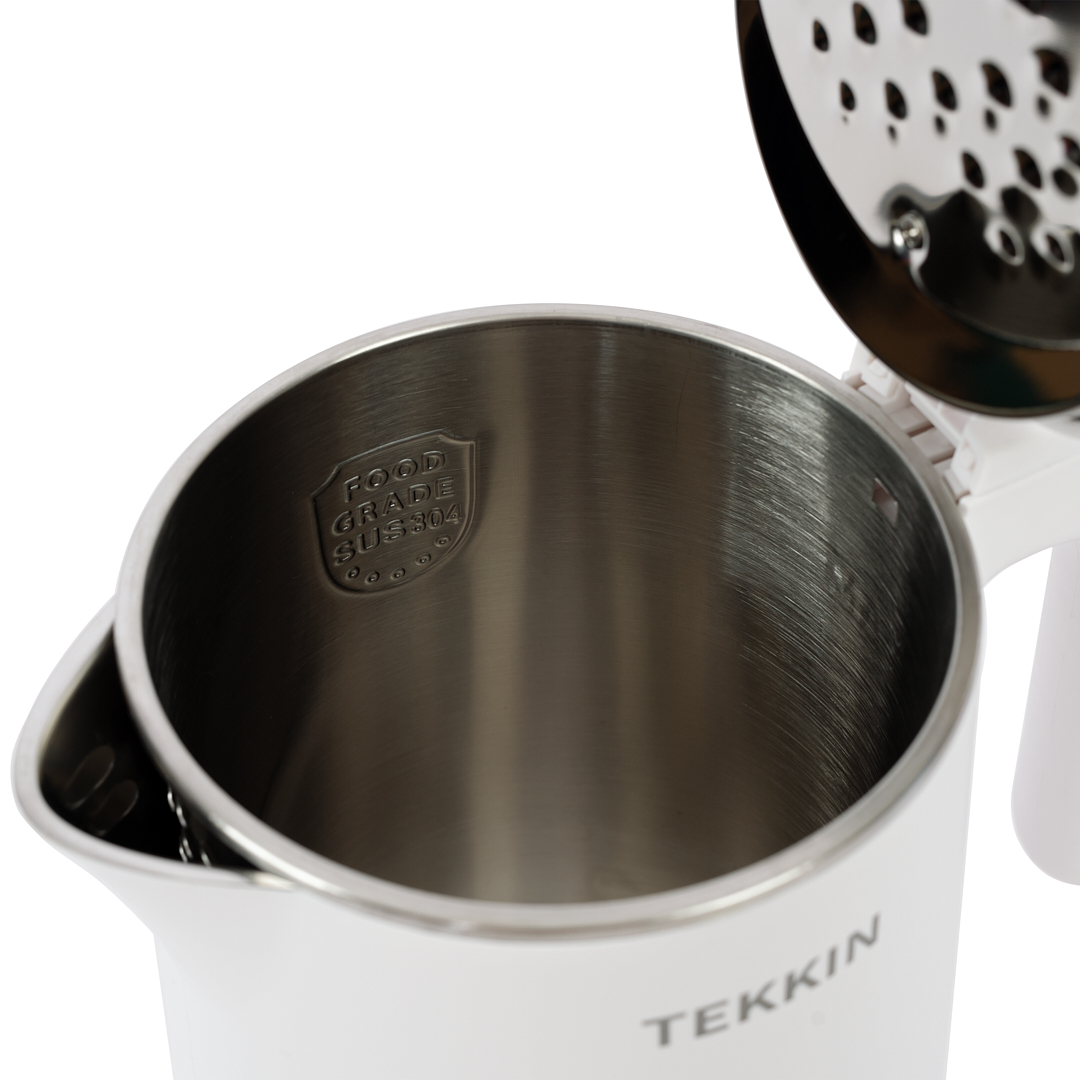 Ấm Siêu Tốc Tự Ngắt INOX 304 Cao Cấp TEKKIN TI-2868 2 Lớp Cách Nhiệt Dung Tích Lớn 2.3L (dung tích sử dụng 1.8L)