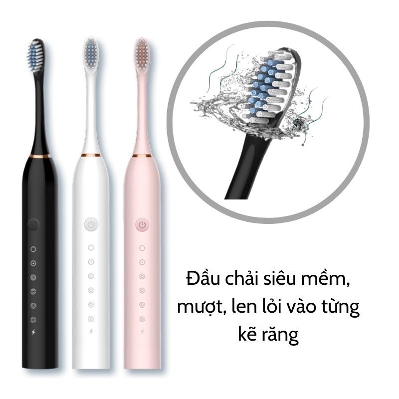 Bàn Chải Điện Tự Động Bàn Chải Đánh Răng Điện TEKKIN SONIC X3