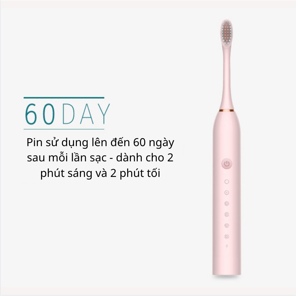Bàn Chải Điện Tự Động Bàn Chải Đánh Răng Điện TEKKIN SONIC X3