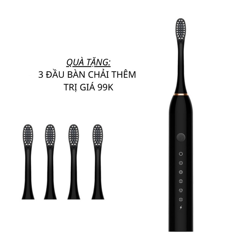 Bàn Chải Điện Tự Động Bàn Chải Đánh Răng Điện TEKKIN SONIC X3