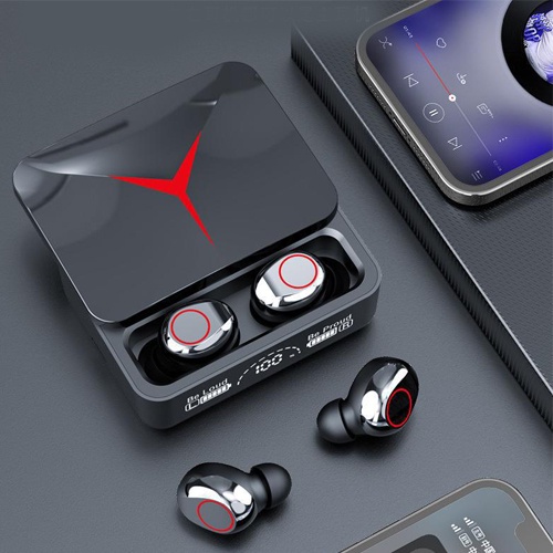 Tai nghe Bluetooth TEKKIN M90 Pro Cao Cấp - Nắp Trượt, Âm Thanh To Rõ, Pin 4h - 6H , Kiêm Sạc Dự Phòng, Độ Trễ Thấp