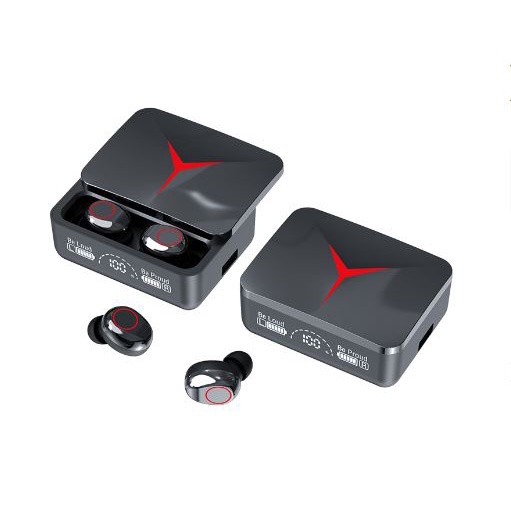 Tai nghe Bluetooth TEKKIN M90 Pro Cao Cấp - Nắp Trượt, Âm Thanh To Rõ, Pin 4h - 6H , Kiêm Sạc Dự Phòng, Độ Trễ Thấp