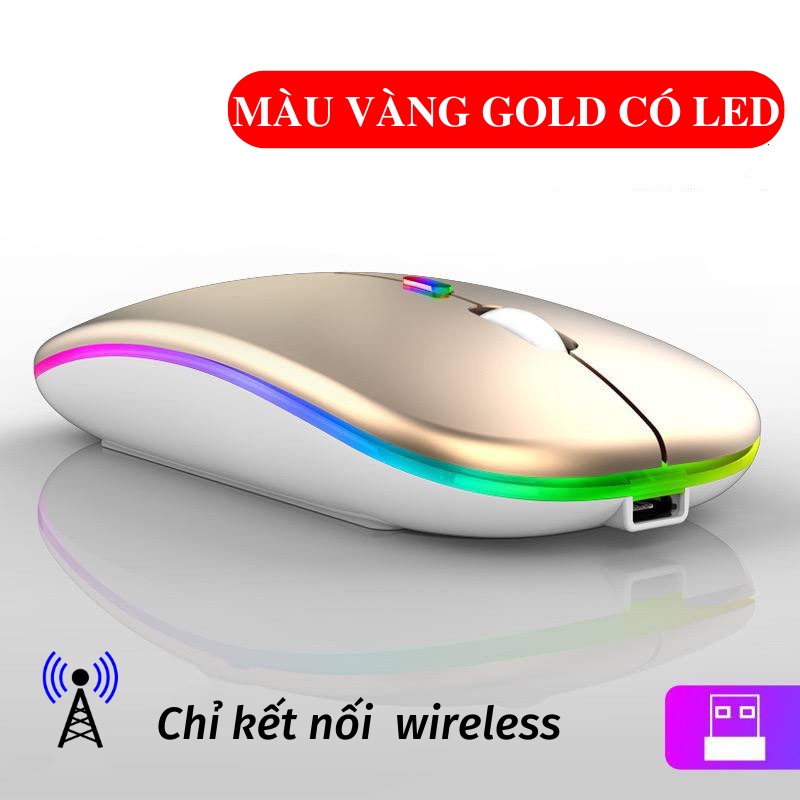Chuột BLUETOOTH Máy Tính TEKKIN Kết Nối Tín Hiệu Trong Phạm Vi 10m Click Không Gây Tiếng Ồn TEKKIN A10