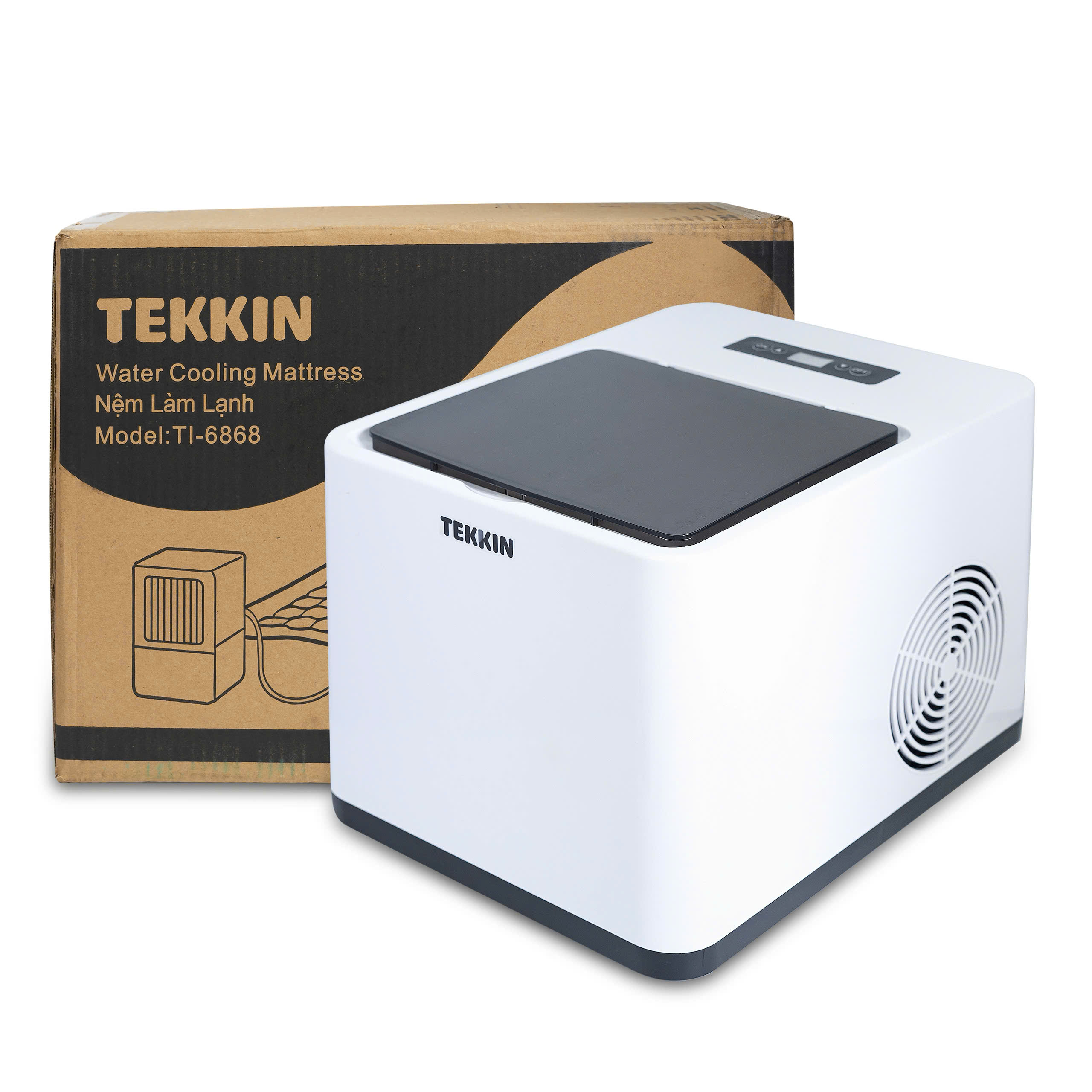 Nệm làm lạnh TEKKIN TI-6868 làm lạnh trên bề mặt nệm từ 18 độ C đến 30 độ C bảo hành 1 năm 1 đổi 1
