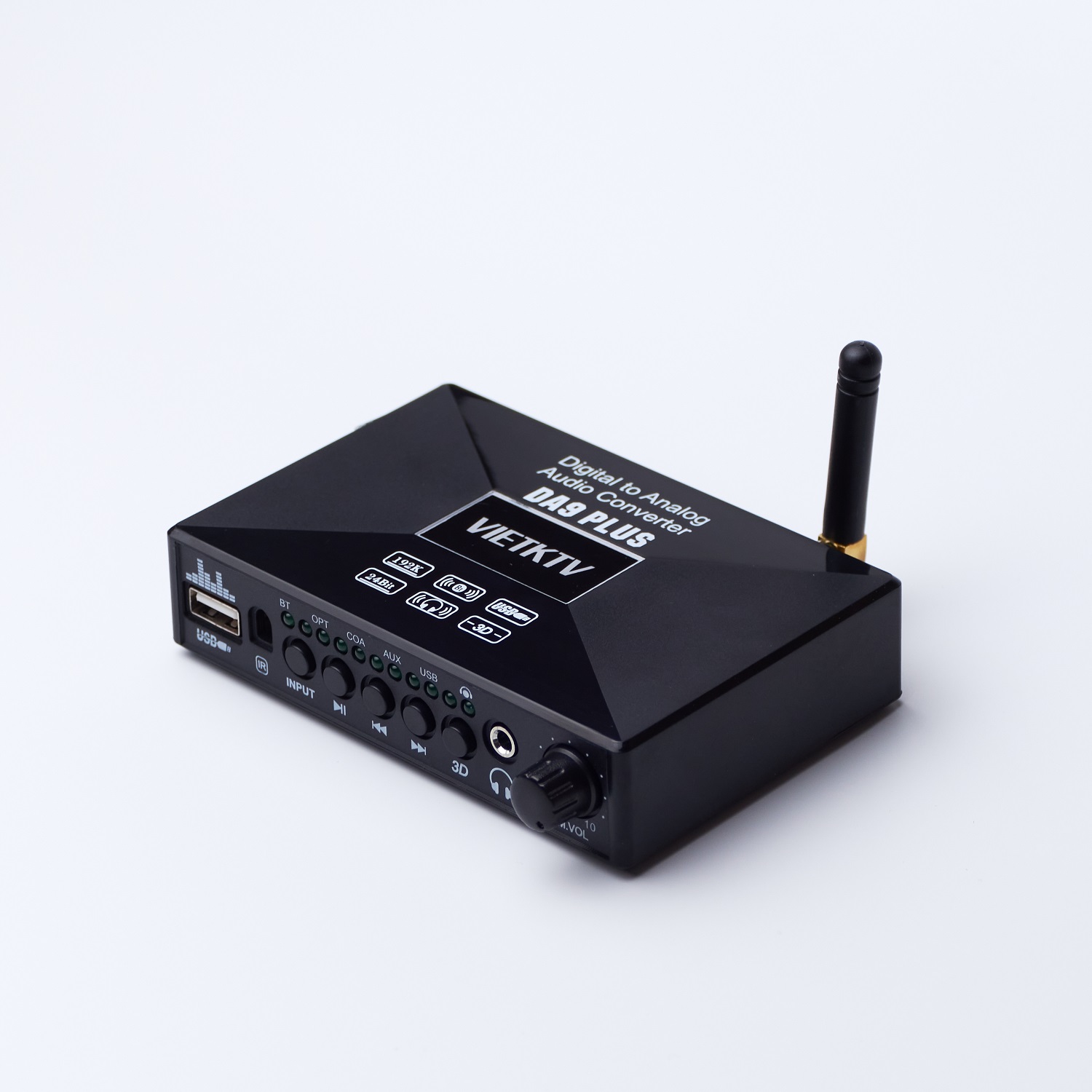 VietKTV DA9  - Bộ giải mã chuyển đổi âm thanh optical cao cấp