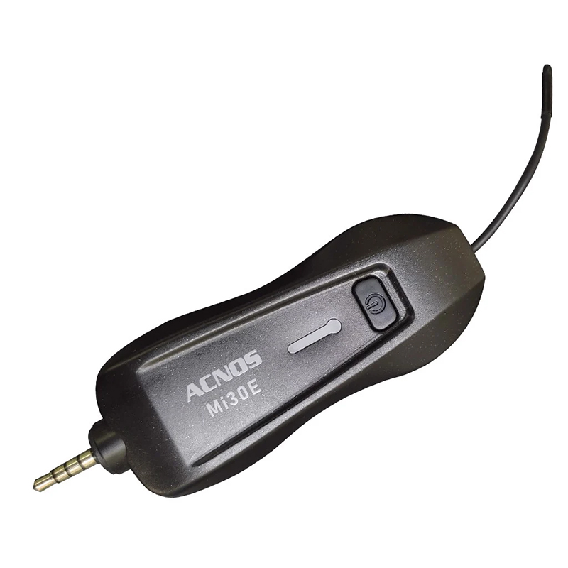 Micro Liền Vang Số Acnos Mi30E (Tích Hợp Bluetooth + Vang Số Chỉnh App + Micro Không Dây UHF)