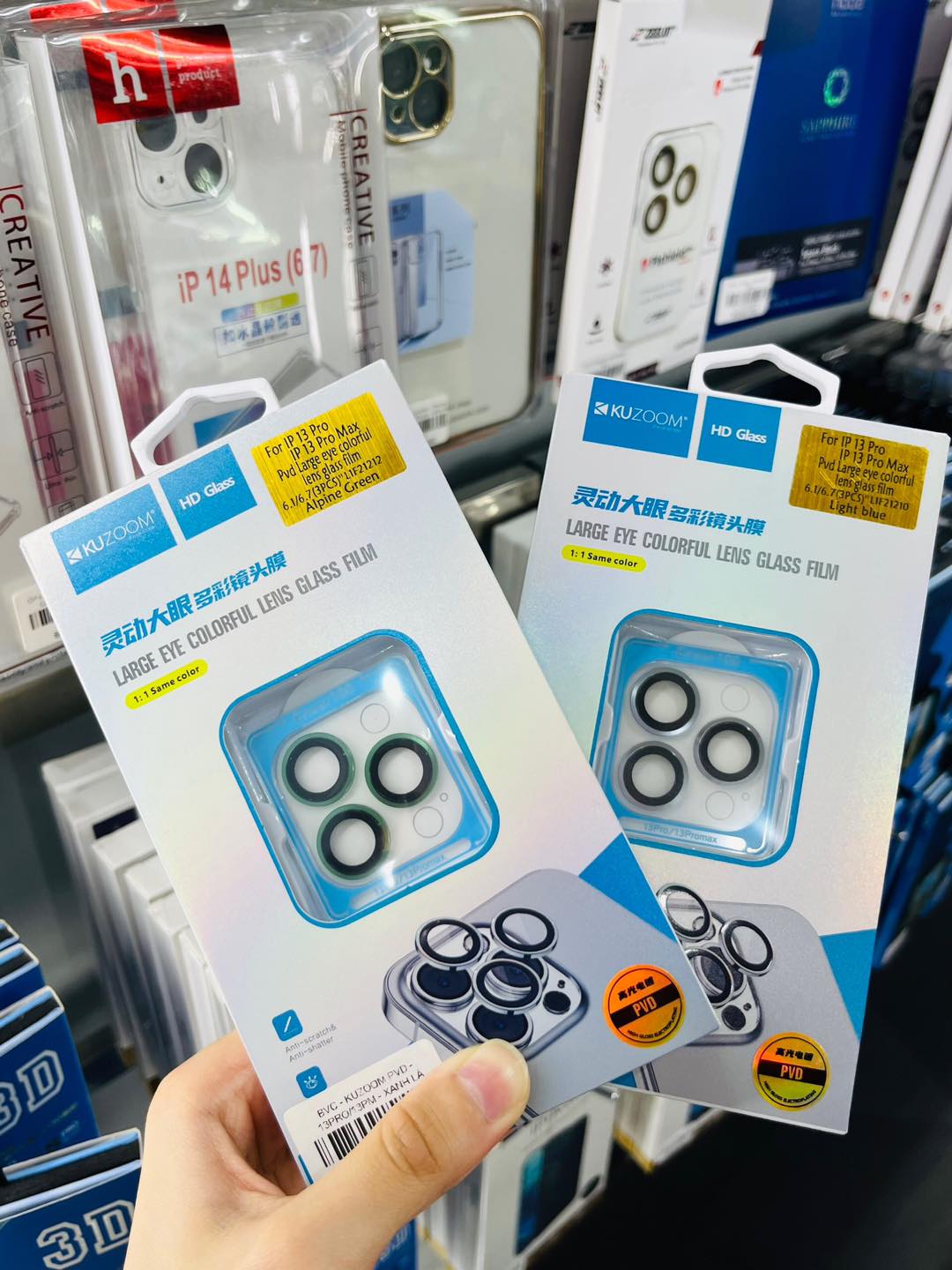 Dán cường lực camera iPhone 11 Pro Max Totu