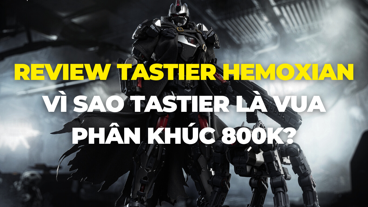 Review mô hình Tastier Hemoxian | Vì sao lại nói Tastier là vua của phân khúc 800K?