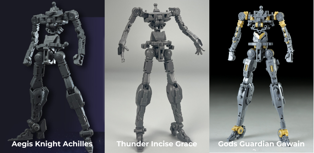 Inner Frame mô hình Aegis Knight Achilles
