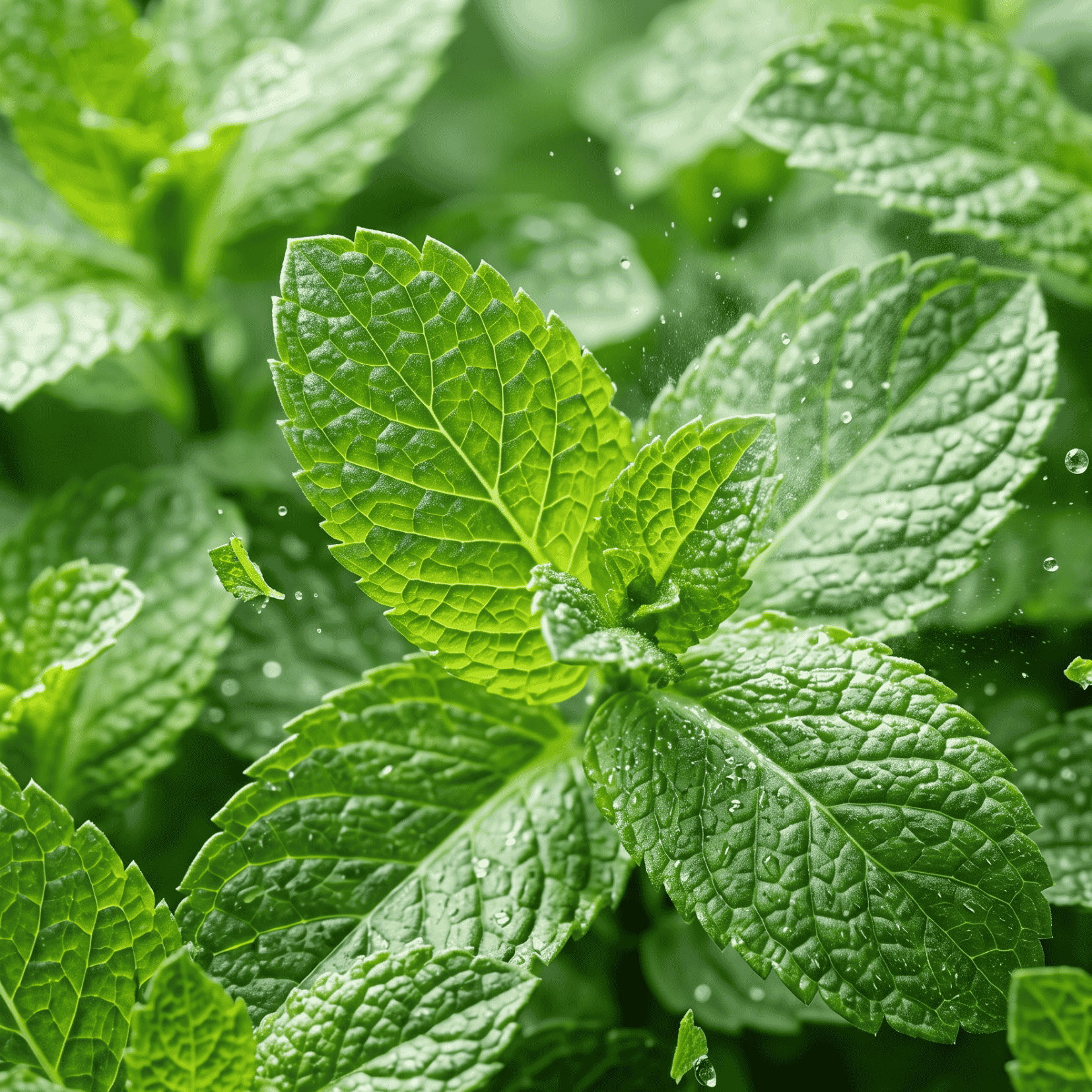 RAW MATERIAL - MINT LEAVES