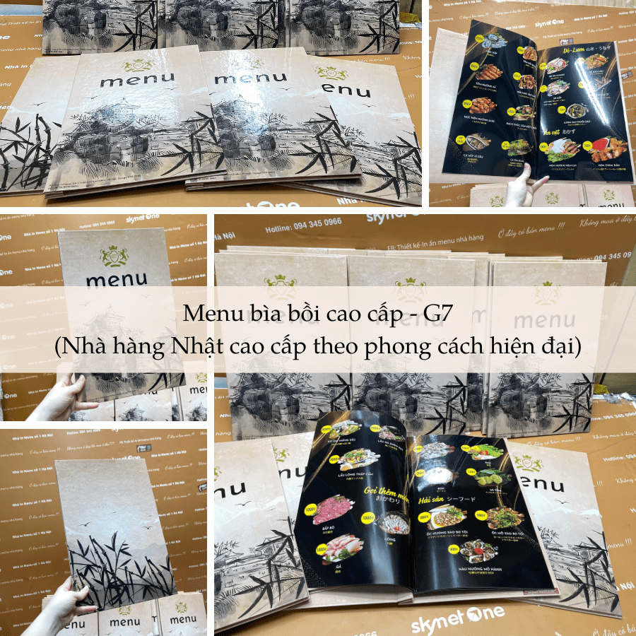 Bí mật thiết kế in ấn menu đẹp - cực nhanh - tăng doanh số nhanh chóng