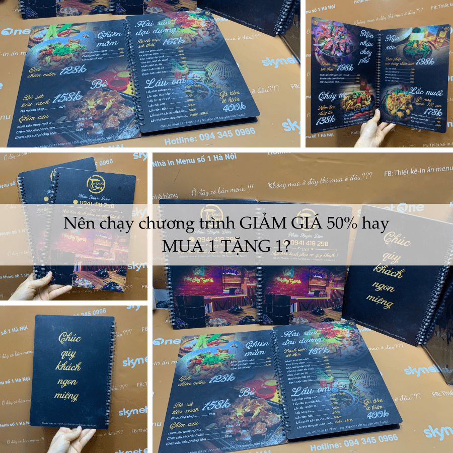 Nên chạy chương trình GIẢM GIÁ 50% hay MUA 1 TẶNG 1?