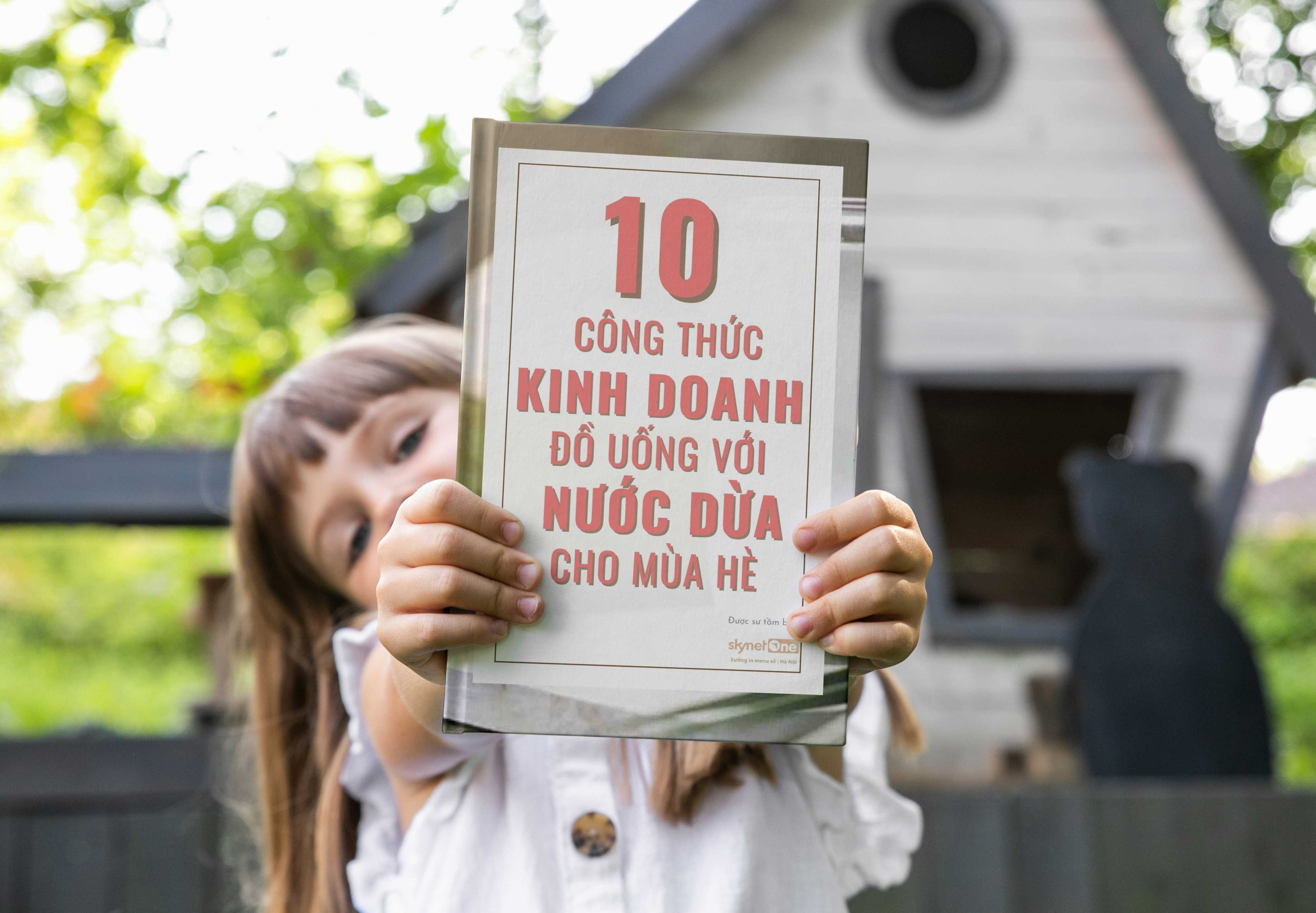 TẶNG Ebook 10 Công thức KINH DOANH đồ uống với NƯỚC DỪA chi phí thấp