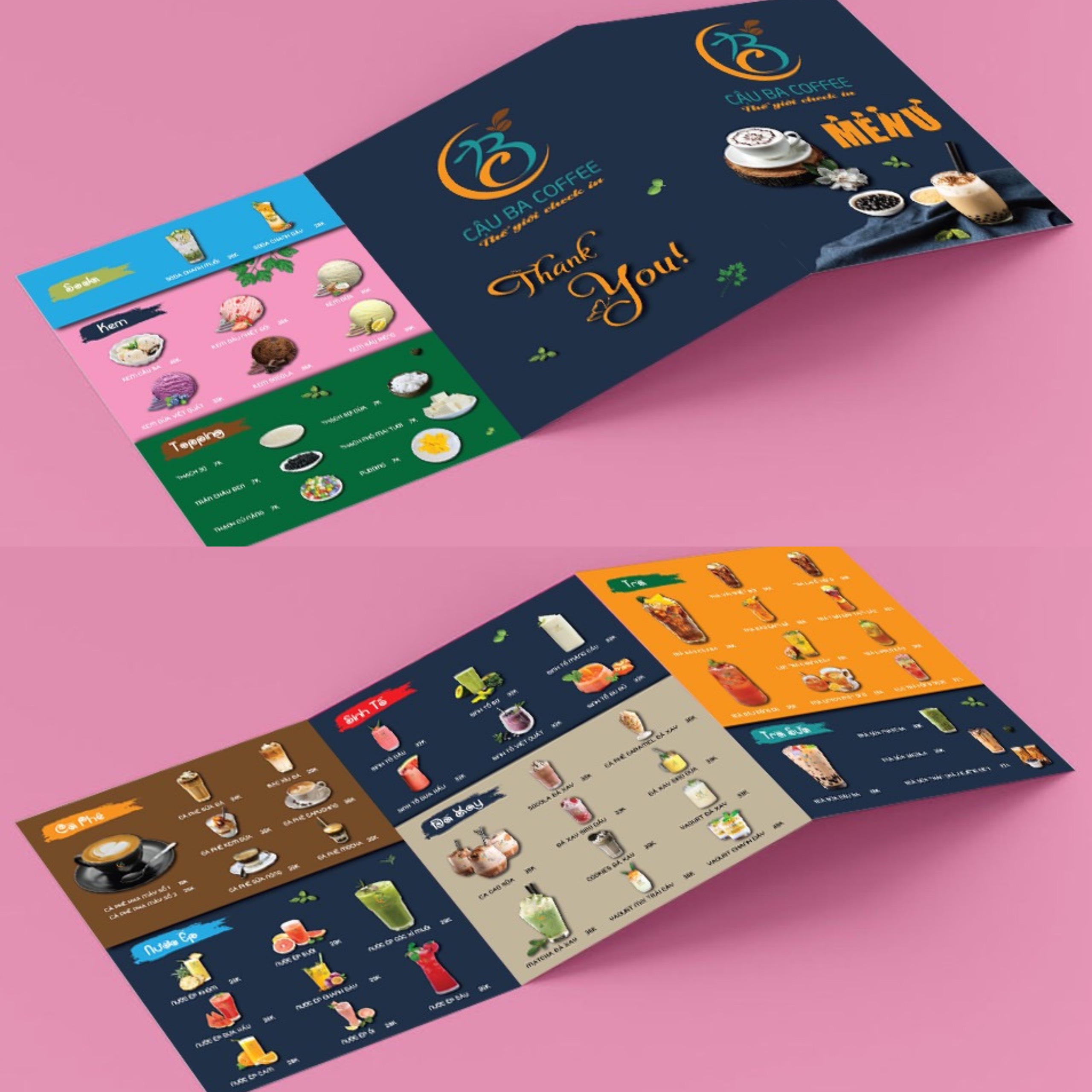THIẾT KẾ MENU