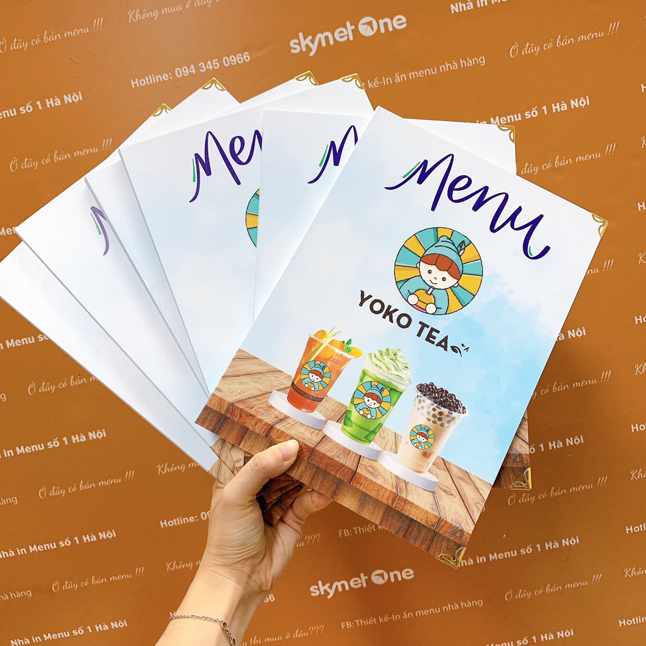 MENU QUÁN TRÀ SỮA