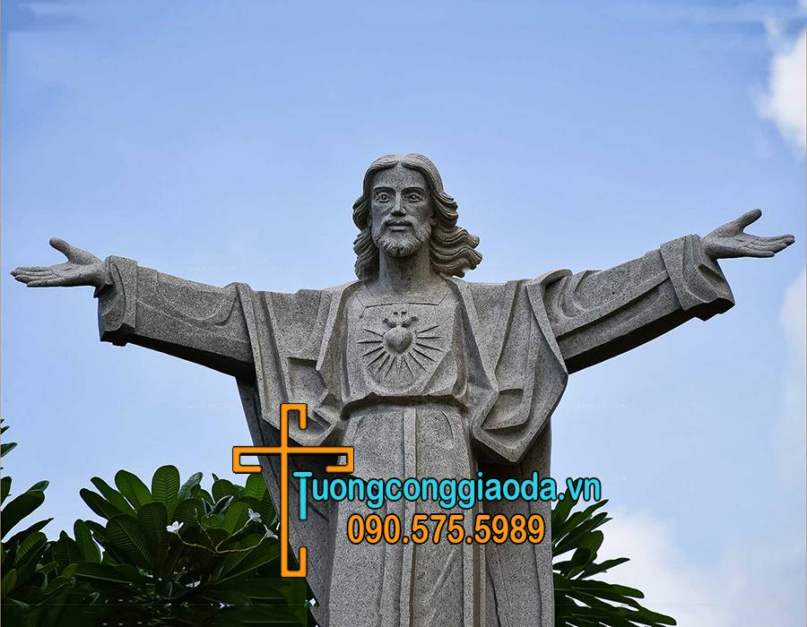 Tượng Chúa Cứu Thế Bằng Đá Granit Đẹp