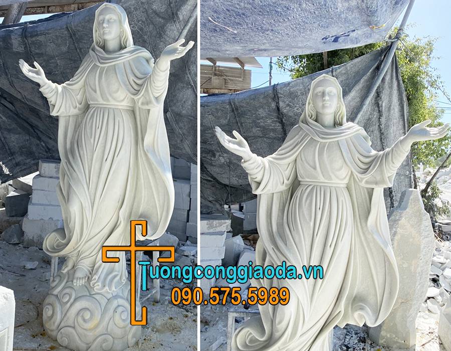 Tượng đức mẹ lên trời đá non nước Đà Nẵng