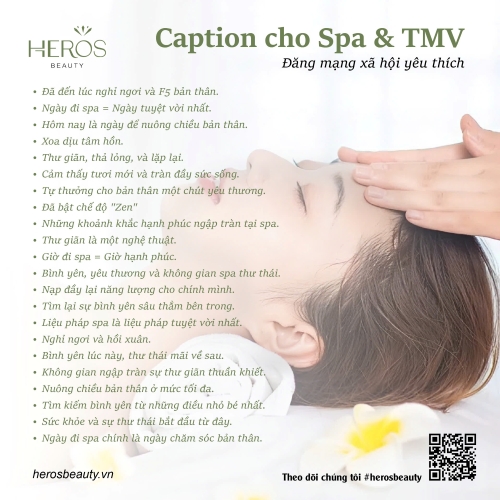 Những caption hay cho Spa dễ dàng thu hút và ấn tượng khi đăng mạng