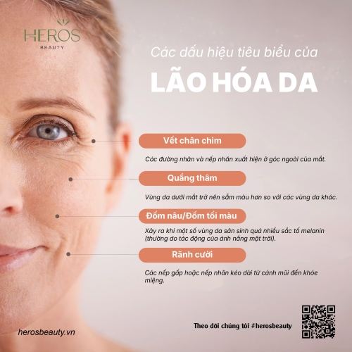 Các nguyên nhân chính gây nên lão hóa da