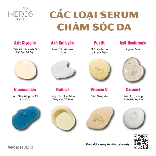 Top các loại serum chăm sóc da được ưa chuộng nhất hiện nay