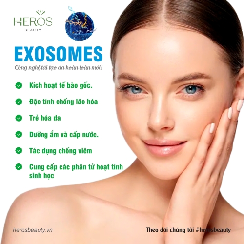 Exosomes - Công nghệ tái tạo da hoàn toàn mới