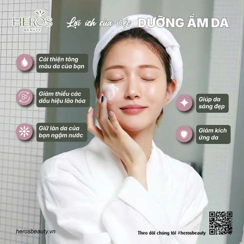 Những lợi ích của việc duy trì dưỡng ẩm