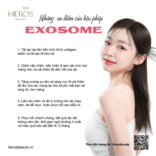 Những ưu điểm của liệu pháp Exosome