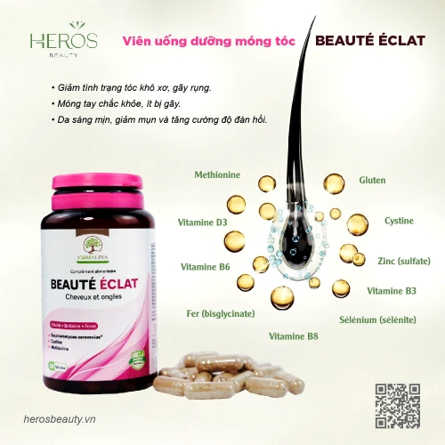 Beauté Éclat giải pháp hoàn hảo khắc phục tình trạng rụng tóc