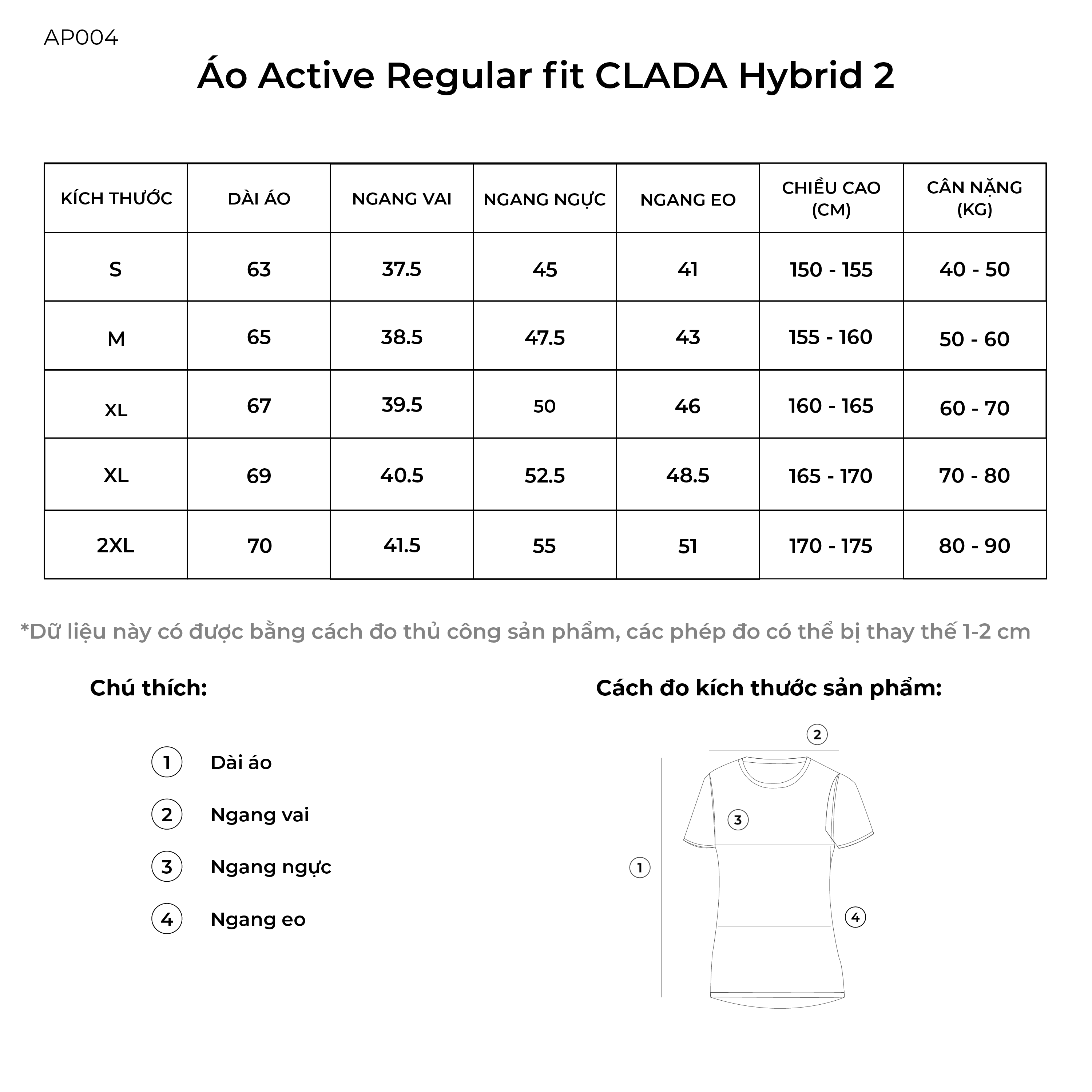 Áo Active CLADA Hybrid - AP004