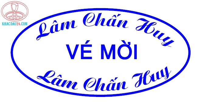 khắc con dấu tên hình ovan