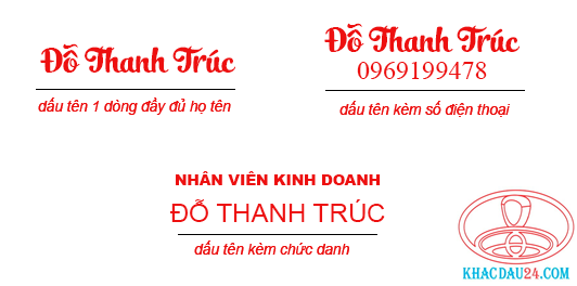 làm con dấu tên chức danh chất lượng cao tphcm