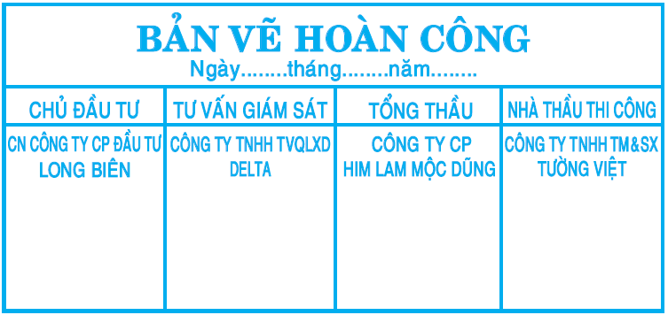 mẫu dấu hoàn công mới nhất